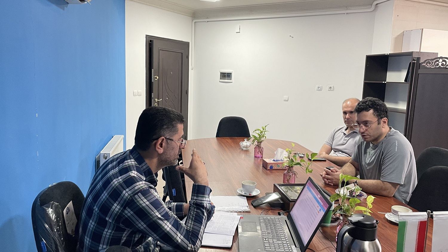 جلسه ارزیابی واحدهای فناور مرکز رشد جامع