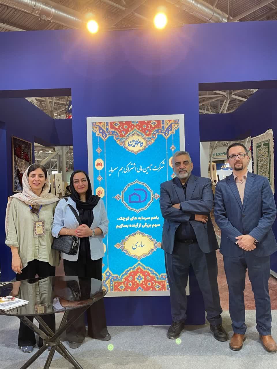حضور فعال شرکت‌های مرکز رشد جامع پارک علم و فناوری مازندران در رویداد ملی صنایع خلاق «مانوین»